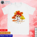 Snoopy and Woodstock love fall tree - Adult & Kids T-Shirts, Sweatshirts & Hoodies apparel design preview 1
