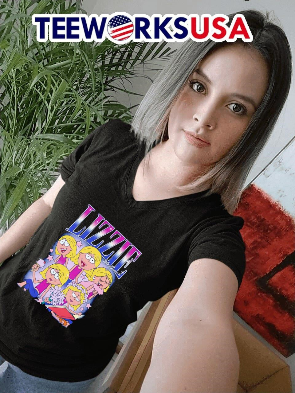 Lizzie McGuire Multi-Portrait - Adult & Kids T-Shirts, Sweatshirts & Hoodies apparel design preview 7
