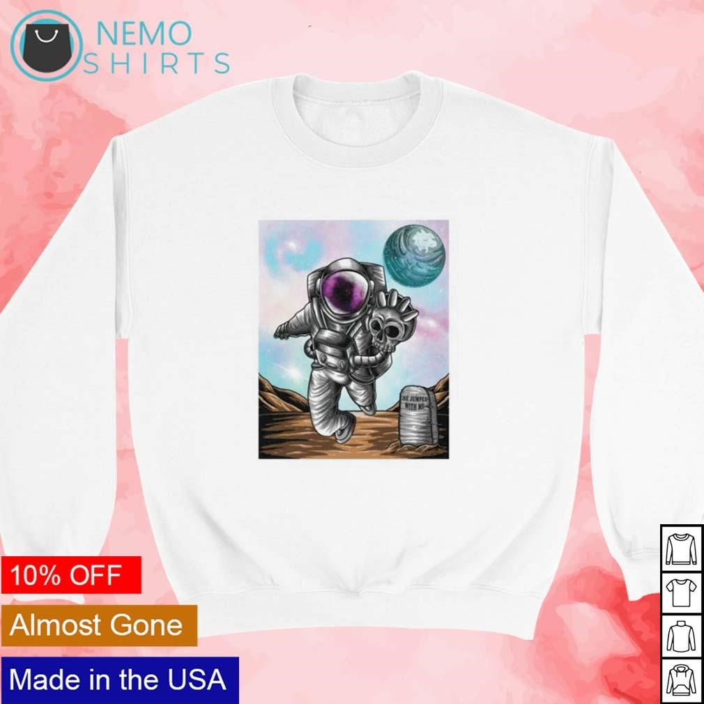 Slim Reaper astronaut - Adult & Kids T-Shirts, Sweatshirts & Hoodies apparel design preview 3