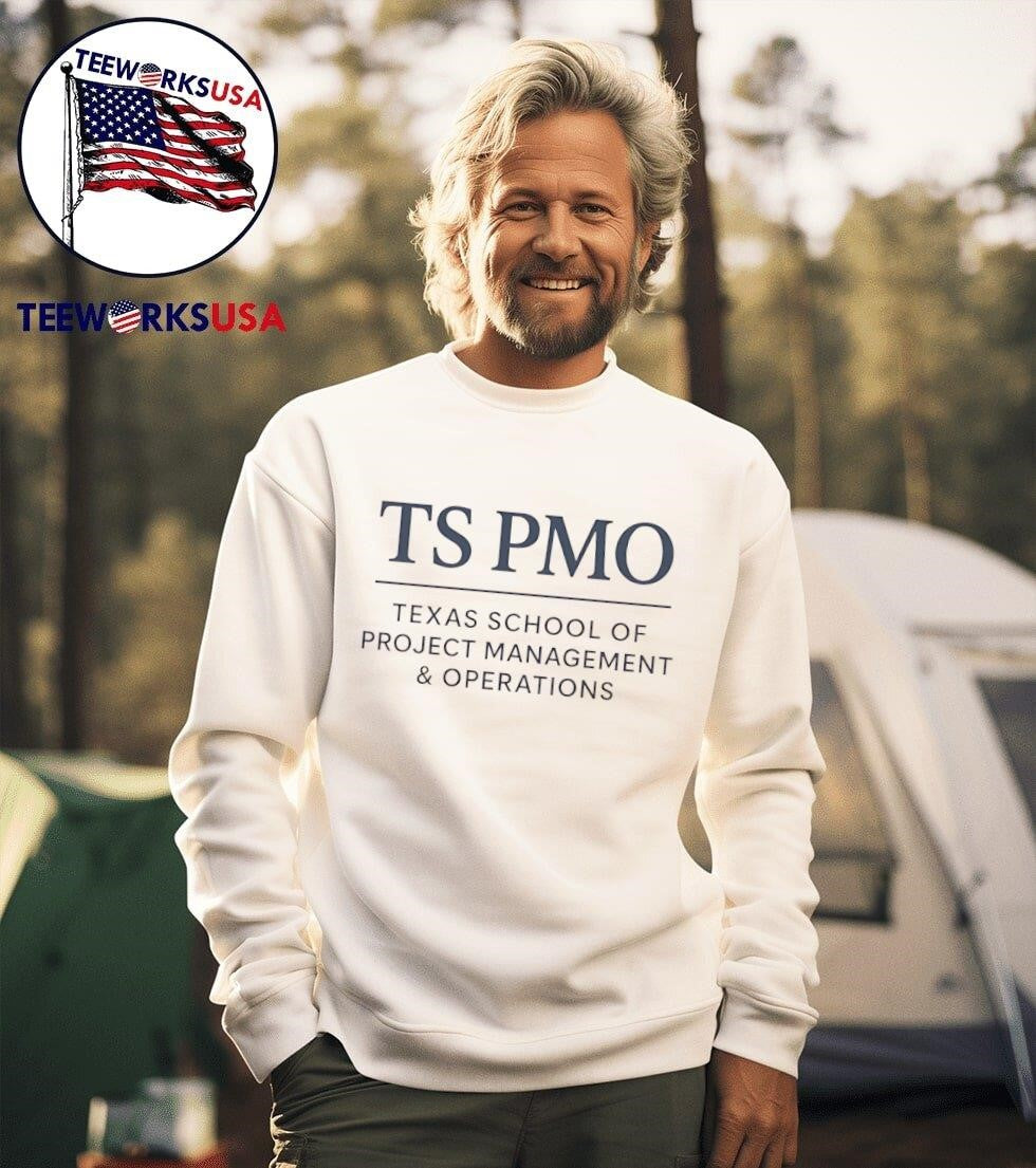 TS PMO Texas school of project management and - Adult & Kids T-Shirts, Sweatshirts & Hoodies apparel design preview 3