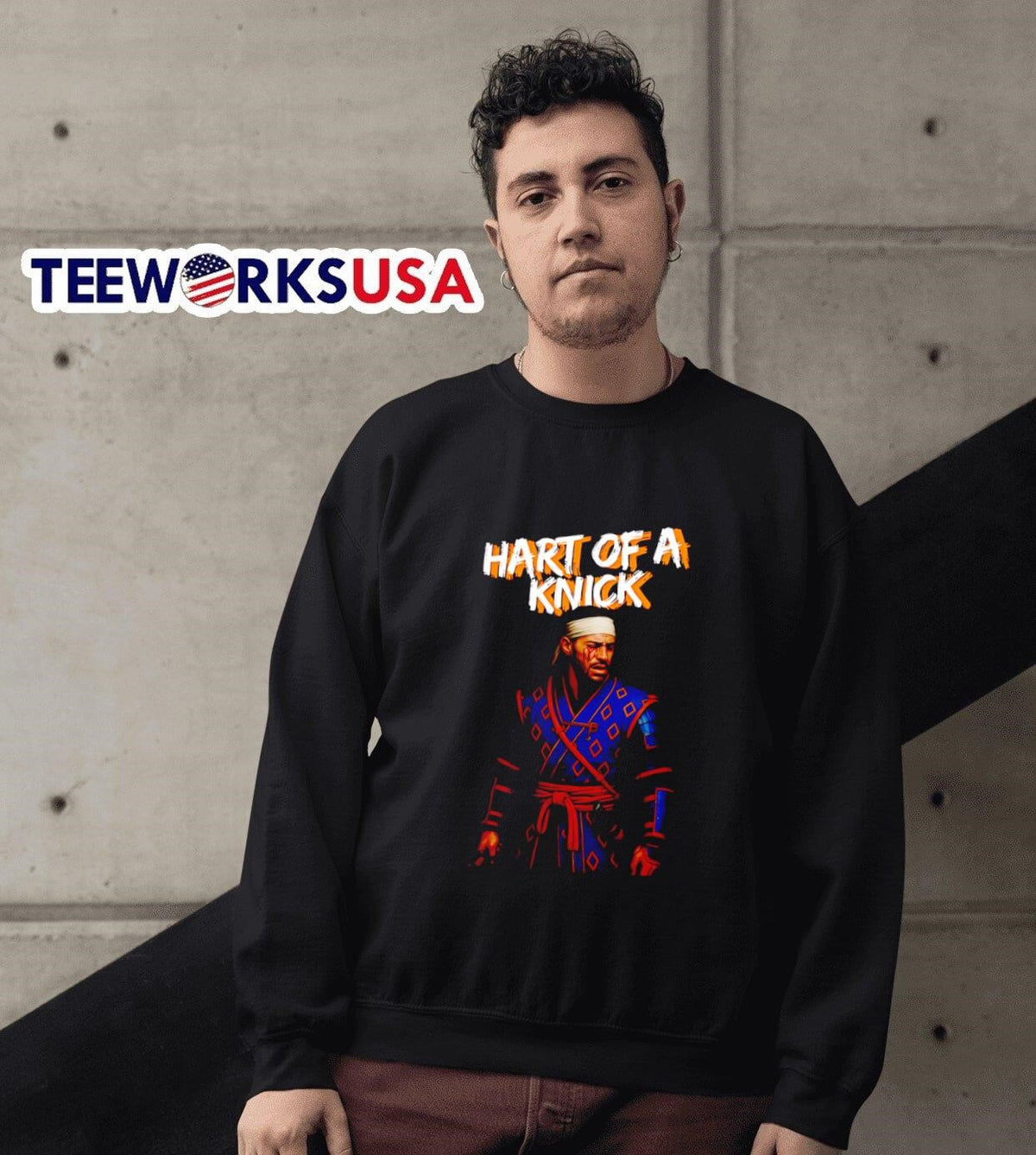 Josh Hart of a Knick - Adult & Kids T-Shirts, Sweatshirts & Hoodies apparel design preview 6