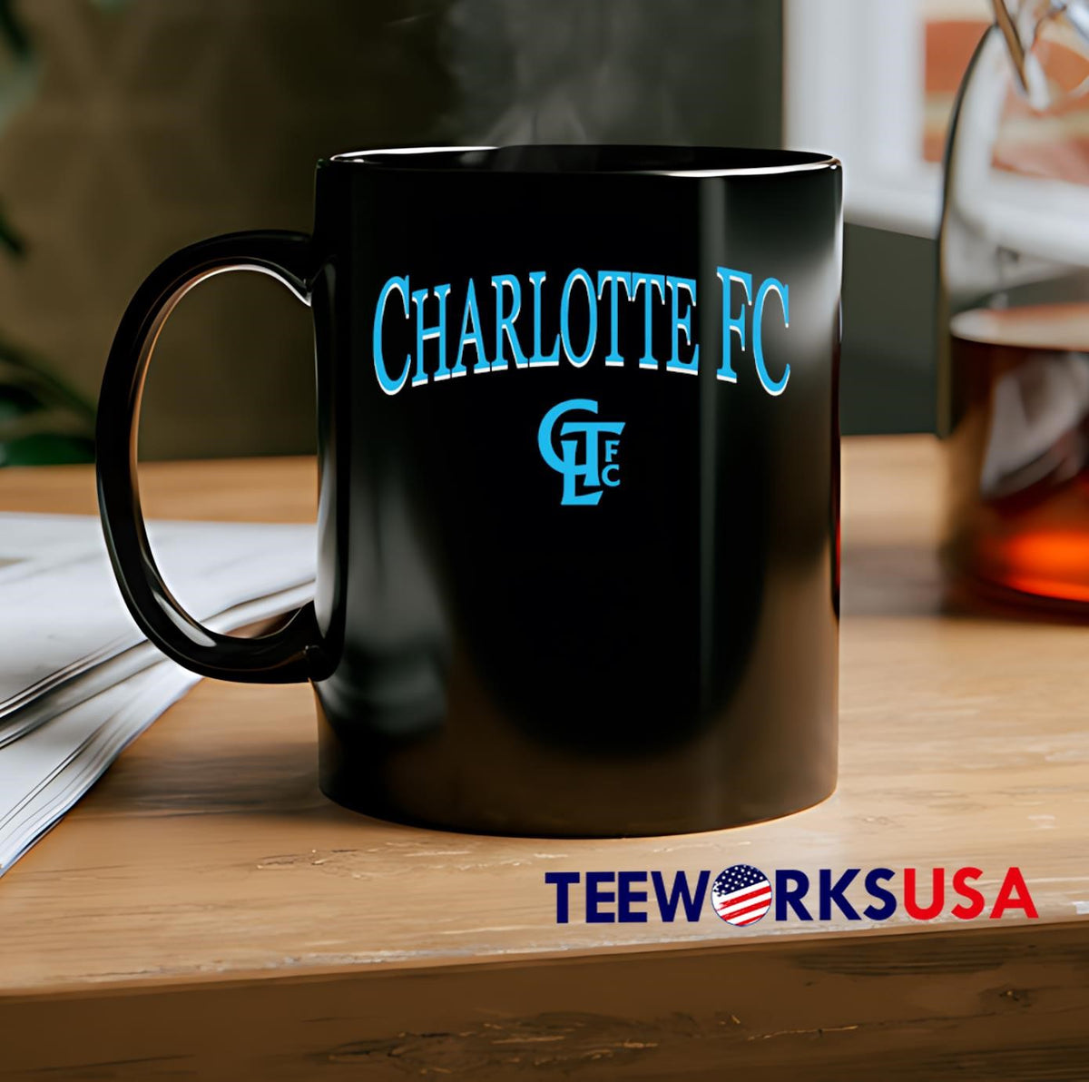 Charlotte FC Arch - Adult & Kids T-Shirts, Sweatshirts & Hoodies apparel design preview 2
