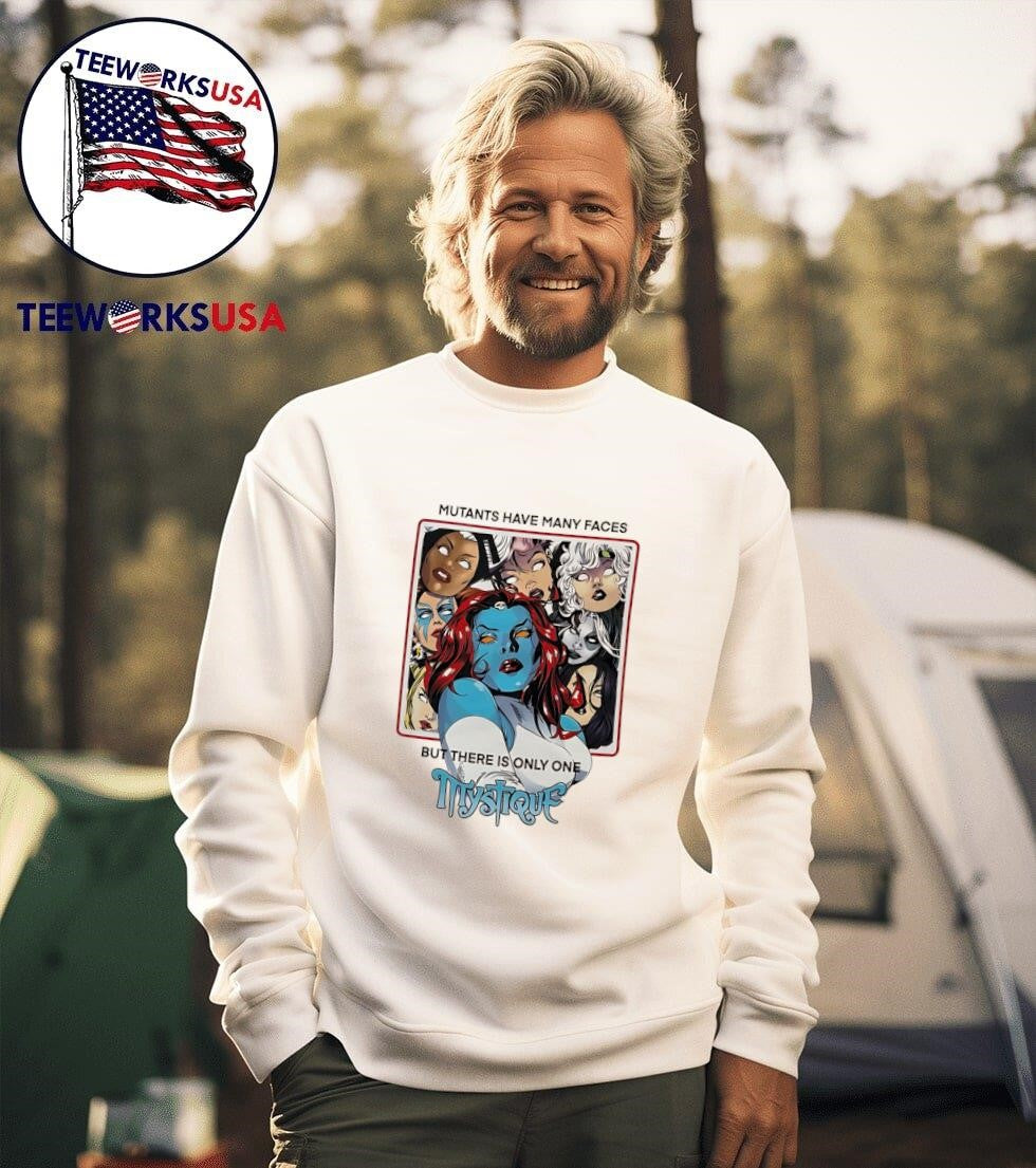 Mutants have many faces but there is only one - Adult & Kids T-Shirts, Sweatshirts & Hoodies apparel design preview 3