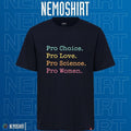 Pro choice love science women rights - Adult & Kids T-Shirts, Sweatshirts & Hoodies apparel design preview 1