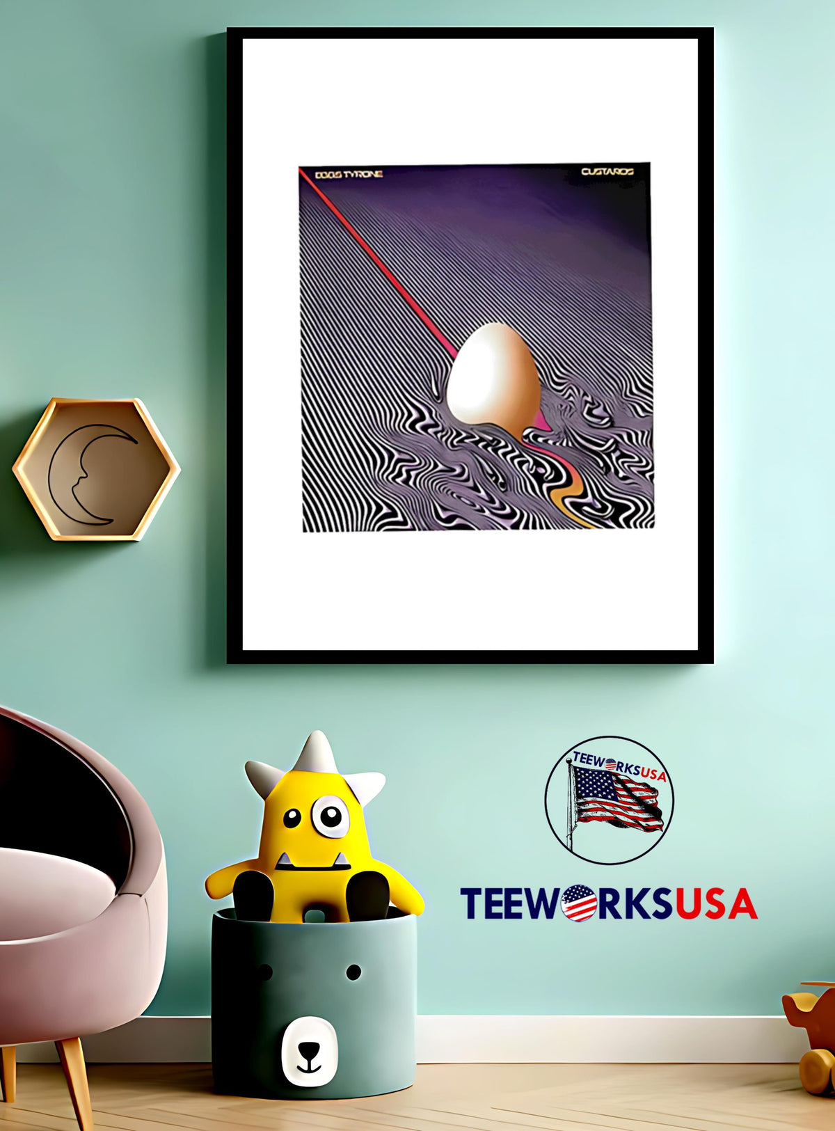 Eggsistential custards - Adult & Kids T-Shirts, Sweatshirts & Hoodies apparel design preview 3