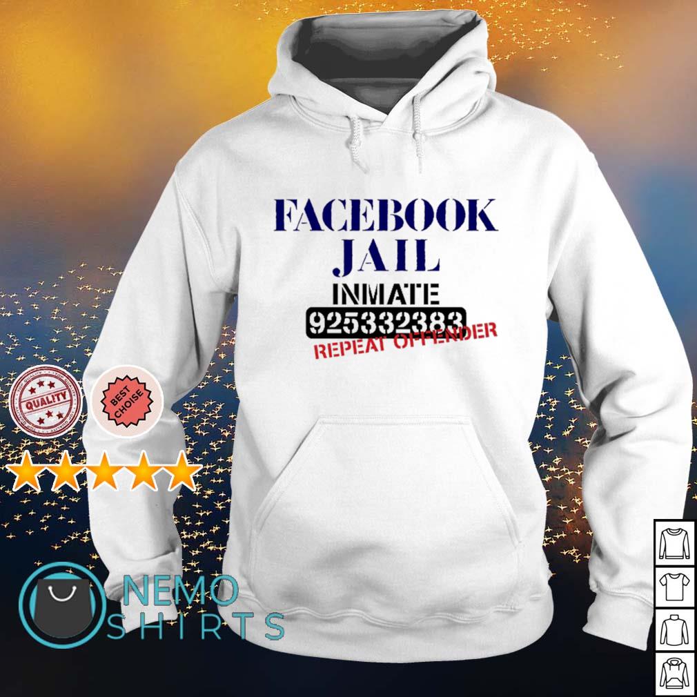 Facebook Jail Inmate - Adult & Kids T-Shirts, Sweatshirts & Hoodies apparel design preview 2