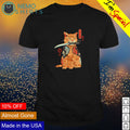 Cat samurai catana - Adult & Kids T-Shirts, Sweatshirts & Hoodies apparel design preview 1