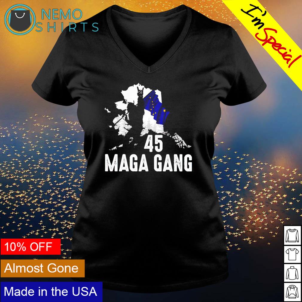 Bigfoot Alaska vote Trump Maga gang - Adult & Kids T-Shirts, Sweatshirts & Hoodies apparel design preview 5