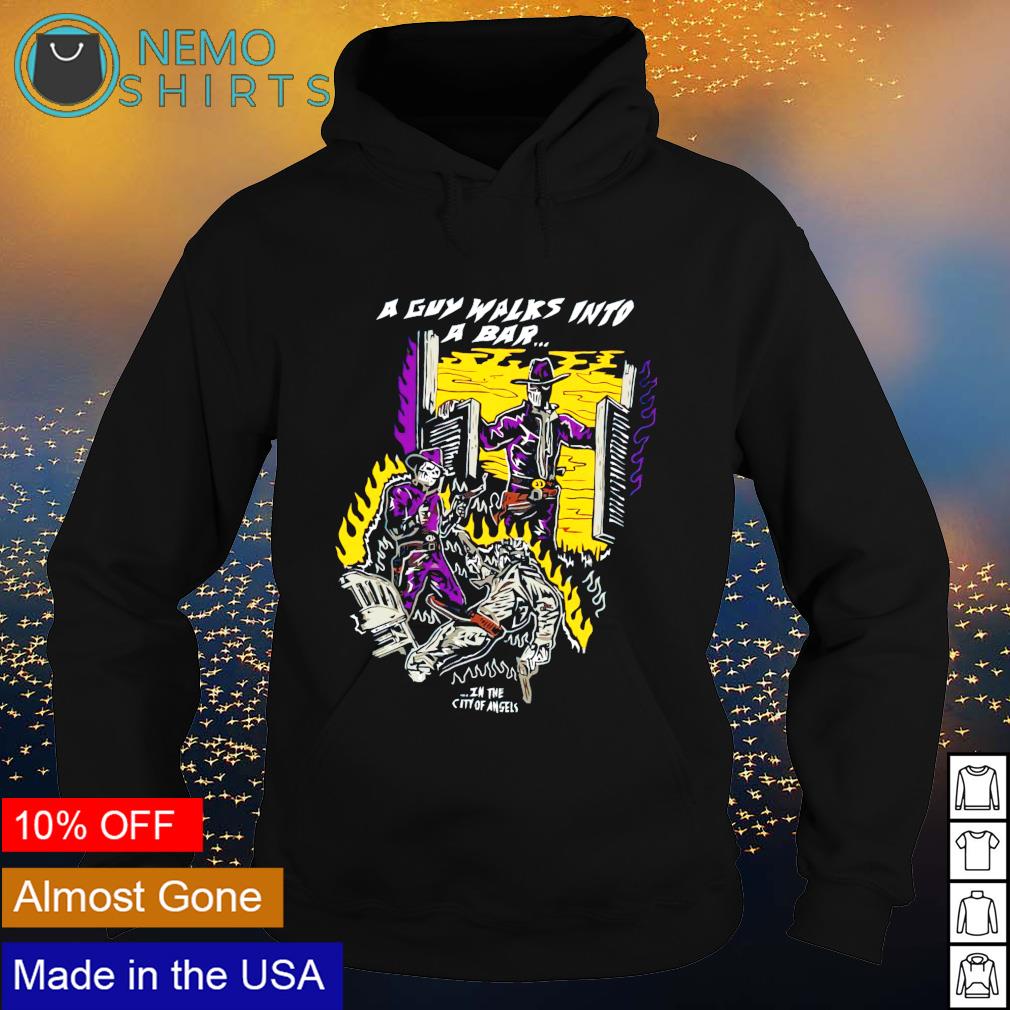 A guy walks into bar in the city angels - Adult & Kids T-Shirts, Sweatshirts & Hoodies product image 2