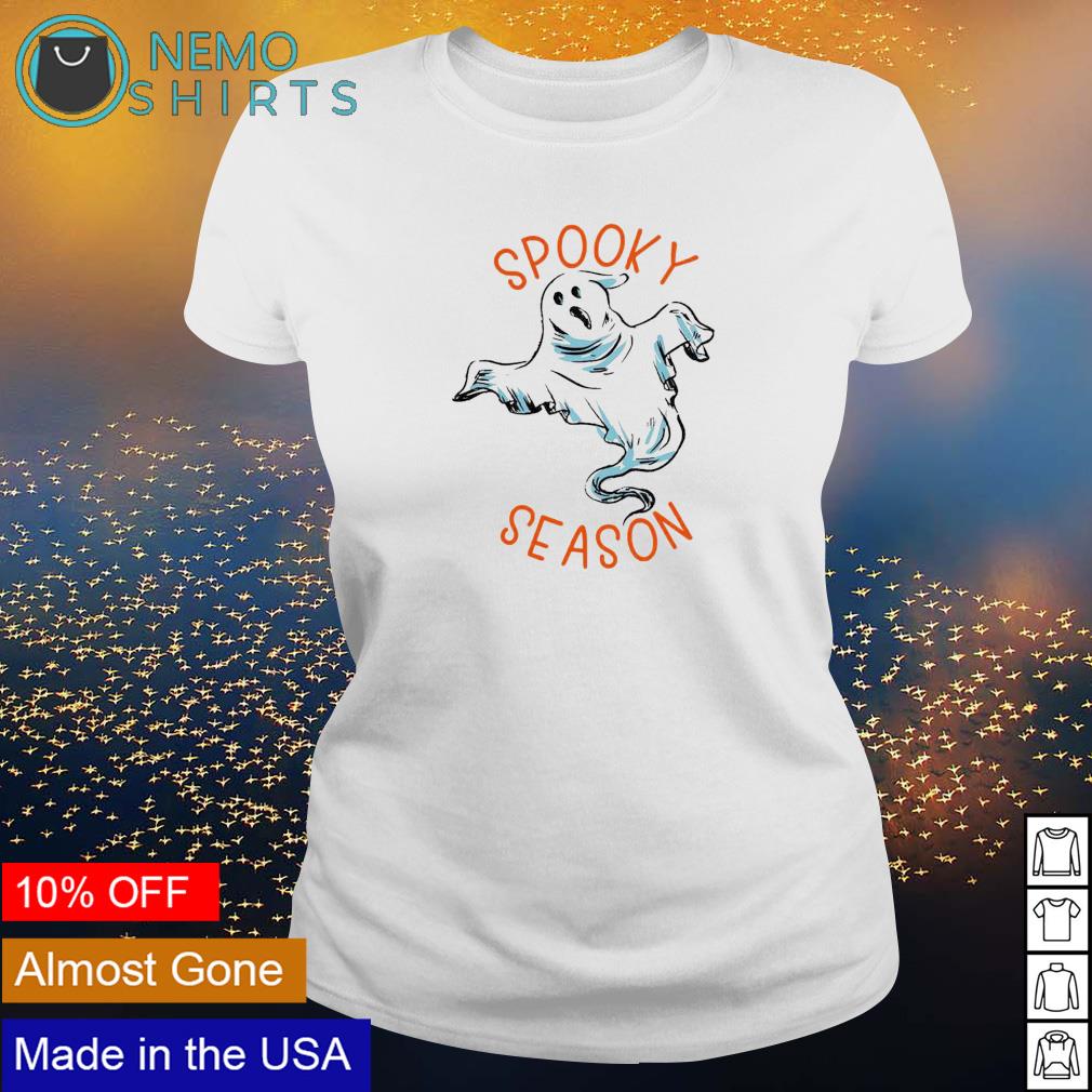 Ghost spooky season halloween - Adult & Kids T-Shirts, Sweatshirts & Hoodies apparel design preview 3