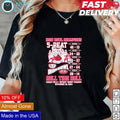 Alabama Crimson Tide roll Iron Bowl champions 5 peat - Adult & Kids T-Shirts, Sweatshirts & Hoodies apparel design preview 1