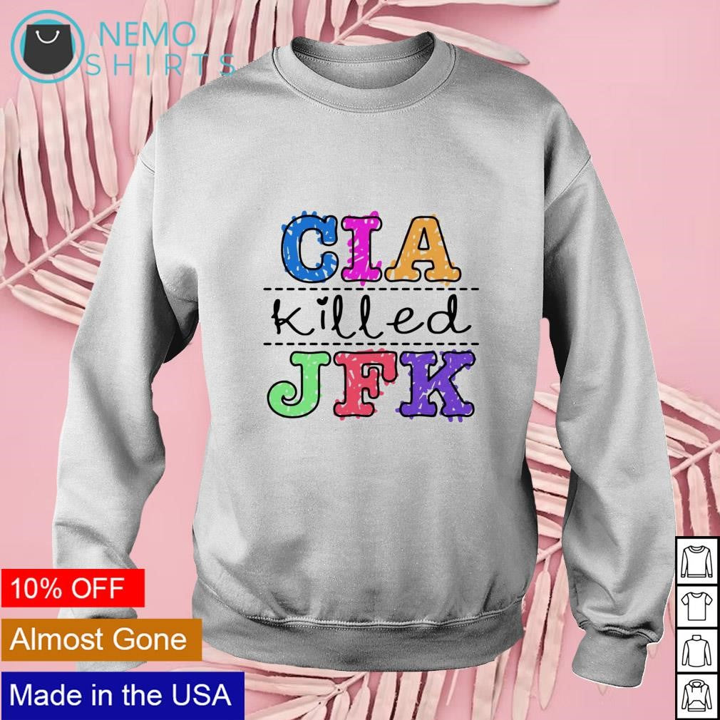 CIA killed JFK - Adult & Kids T-Shirts, Sweatshirts & Hoodies apparel design preview 3