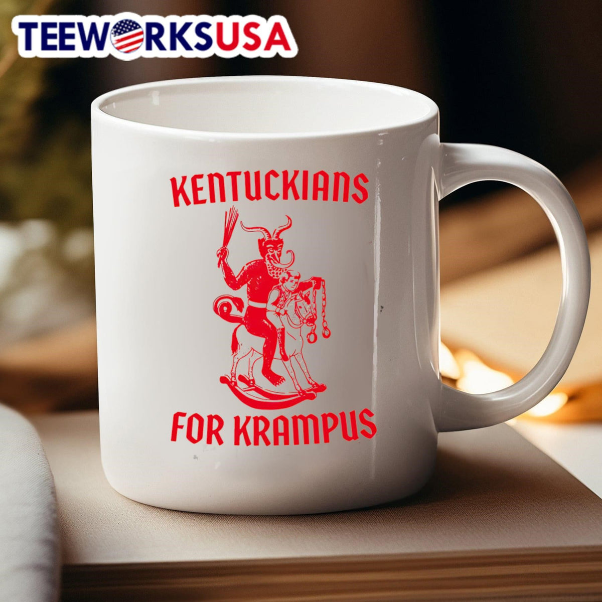 Kentuckians for Krampus - Adult & Kids T-Shirts, Sweatshirts & Hoodies apparel design preview 4
