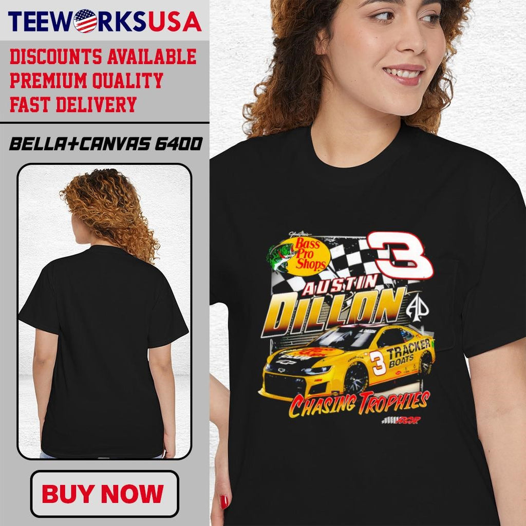 Austin Dillon Richard Childress Racing Team - Adult & Kids T-Shirts, Sweatshirts & Hoodies apparel design preview 4