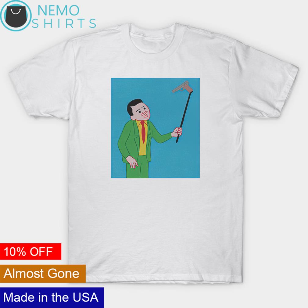 Joan Cornella Selfie Gun - Adult & Kids T-Shirts, Sweatshirts & Hoodies apparel design preview 1