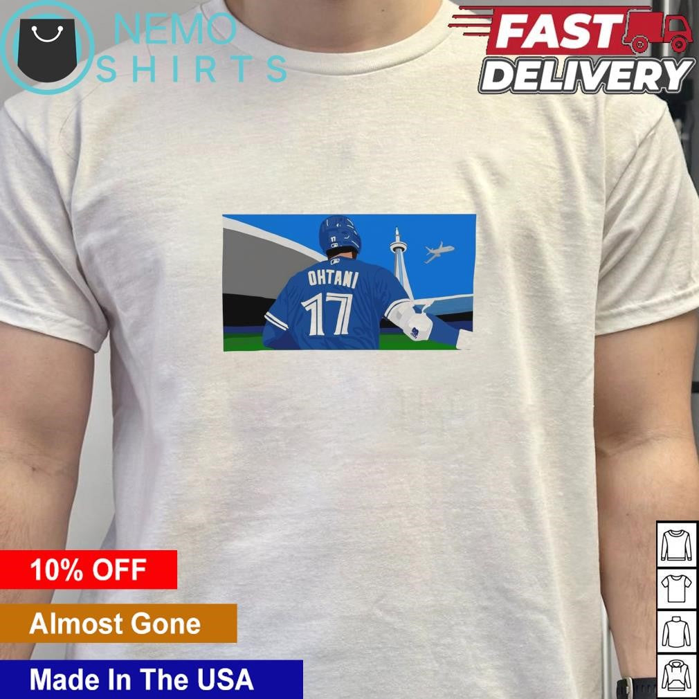 Shohei Ohtani Los Angeles Dodgers back cartoon - Adult & Kids T-Shirts, Sweatshirts & Hoodies apparel design preview 5