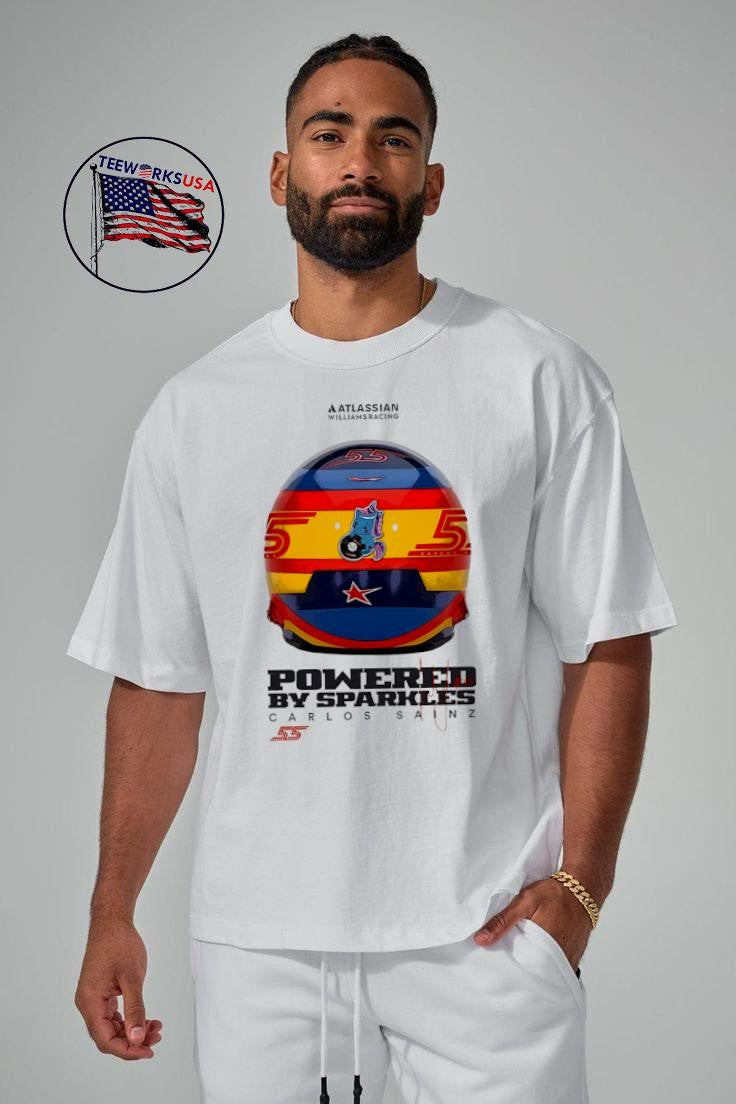 Atlassian Williams Racing Womens Sparkles White - Adult & Kids T-Shirts, Sweatshirts & Hoodies apparel design preview 1
