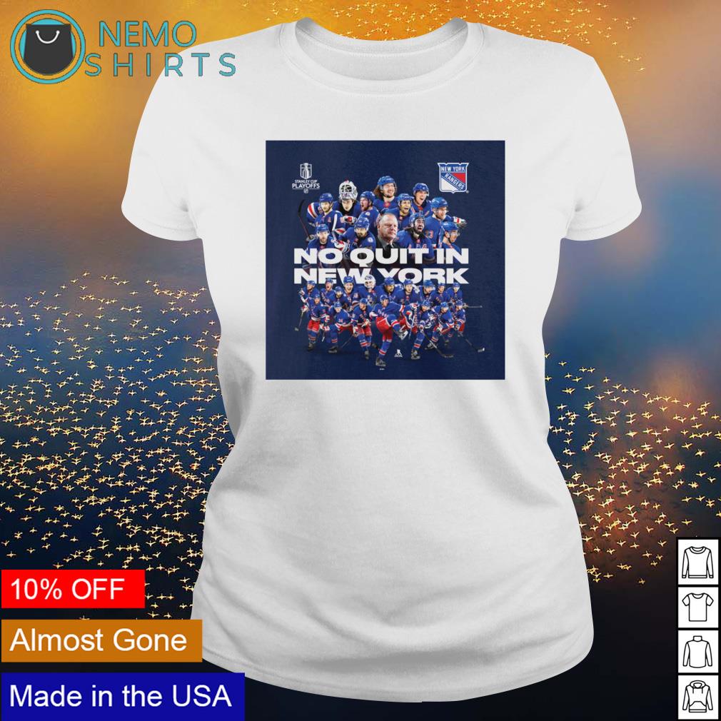 New York Rangers Stanley cup no quit in - Adult & Kids T-Shirts, Sweatshirts & Hoodies apparel design preview 3