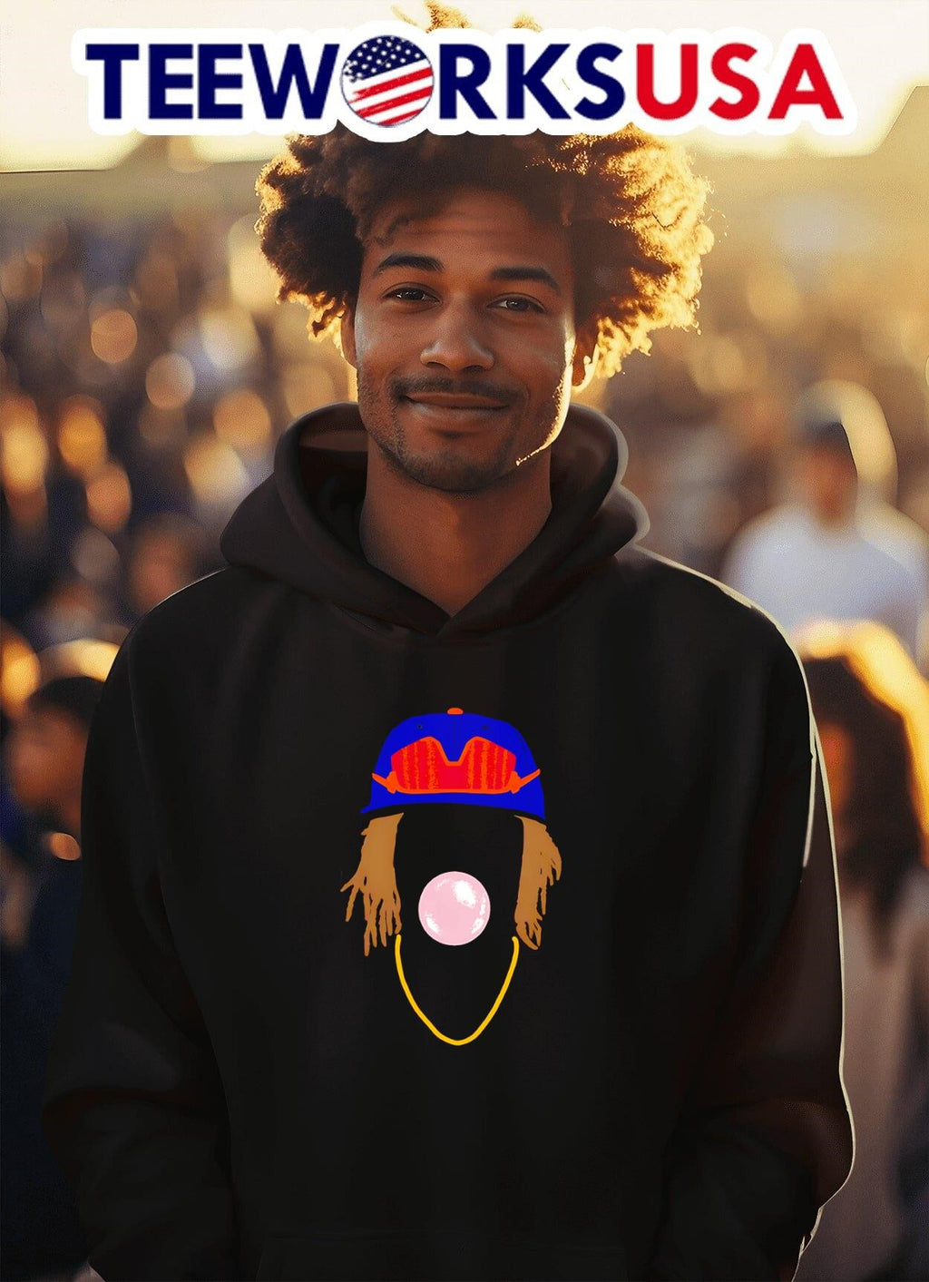 Acuna Matada LA NY - Adult & Kids T-Shirts, Sweatshirts & Hoodies apparel design preview 2