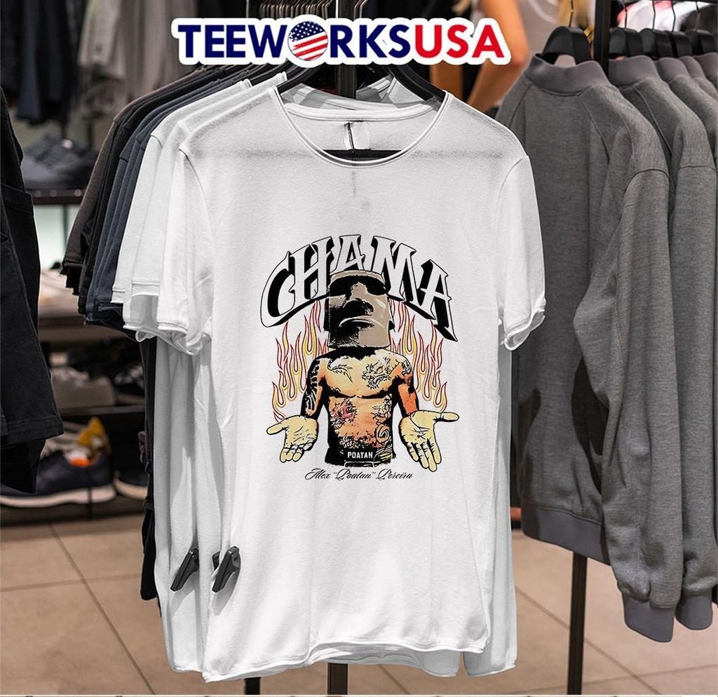 Chama Championship Alex Poatan Pereira - Adult & Kids T-Shirts, Sweatshirts & Hoodies apparel design preview 6