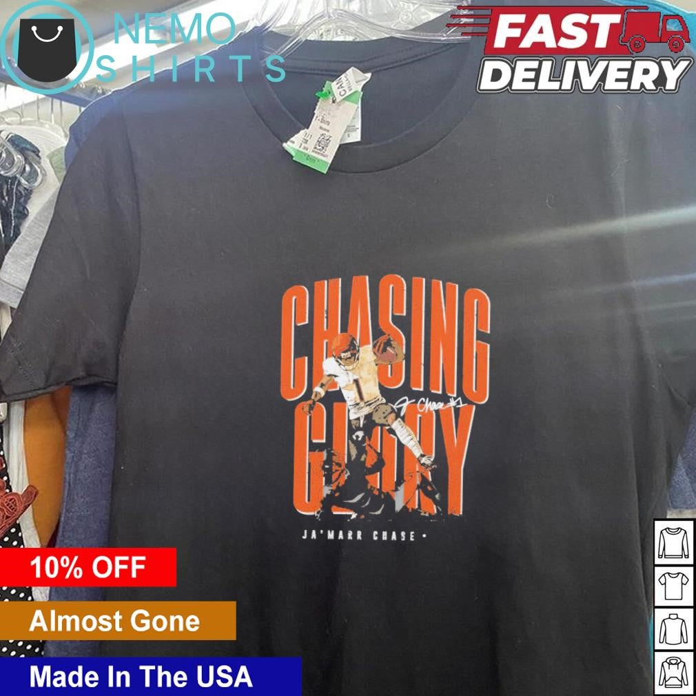 Chasing glory Ja'Marr Chase Cincinnati Bengals - Adult & Kids T-Shirts, Sweatshirts & Hoodies apparel design preview 5
