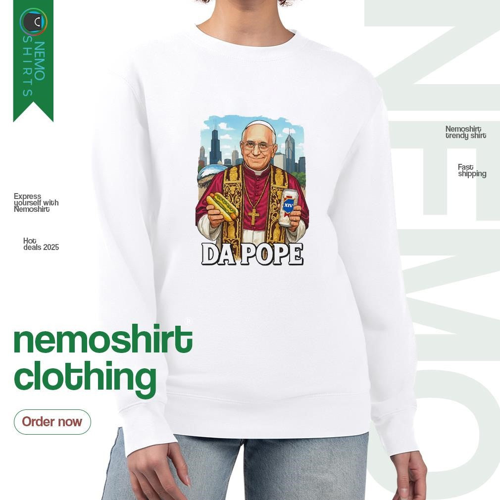 Da Pope Chicago hot dog and beer XIV Leo - Adult & Kids T-Shirts, Sweatshirts & Hoodies apparel design preview 4