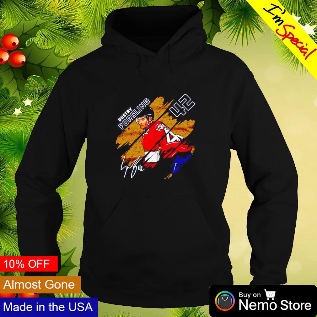 Gustav Forsling Florida Panthers stripes - Adult & Kids T-Shirts, Sweatshirts & Hoodies apparel design preview 2