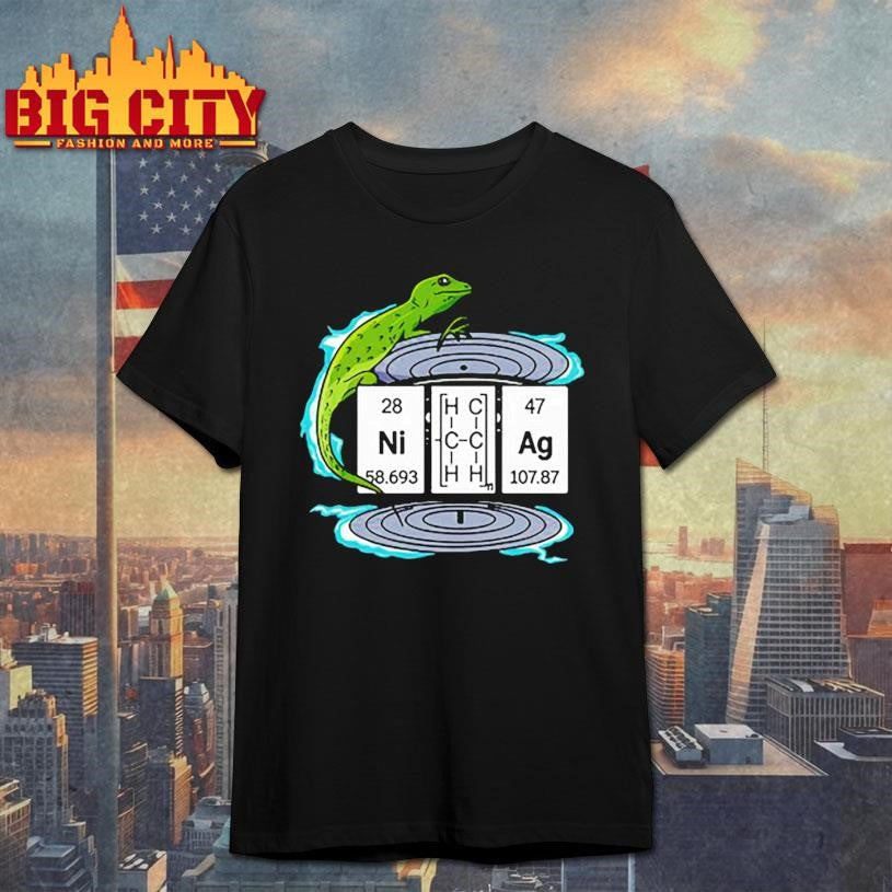 Lizard Chemistry Vinyl Record - Adult & Kids T-Shirts, Sweatshirts & Hoodies apparel design preview 1