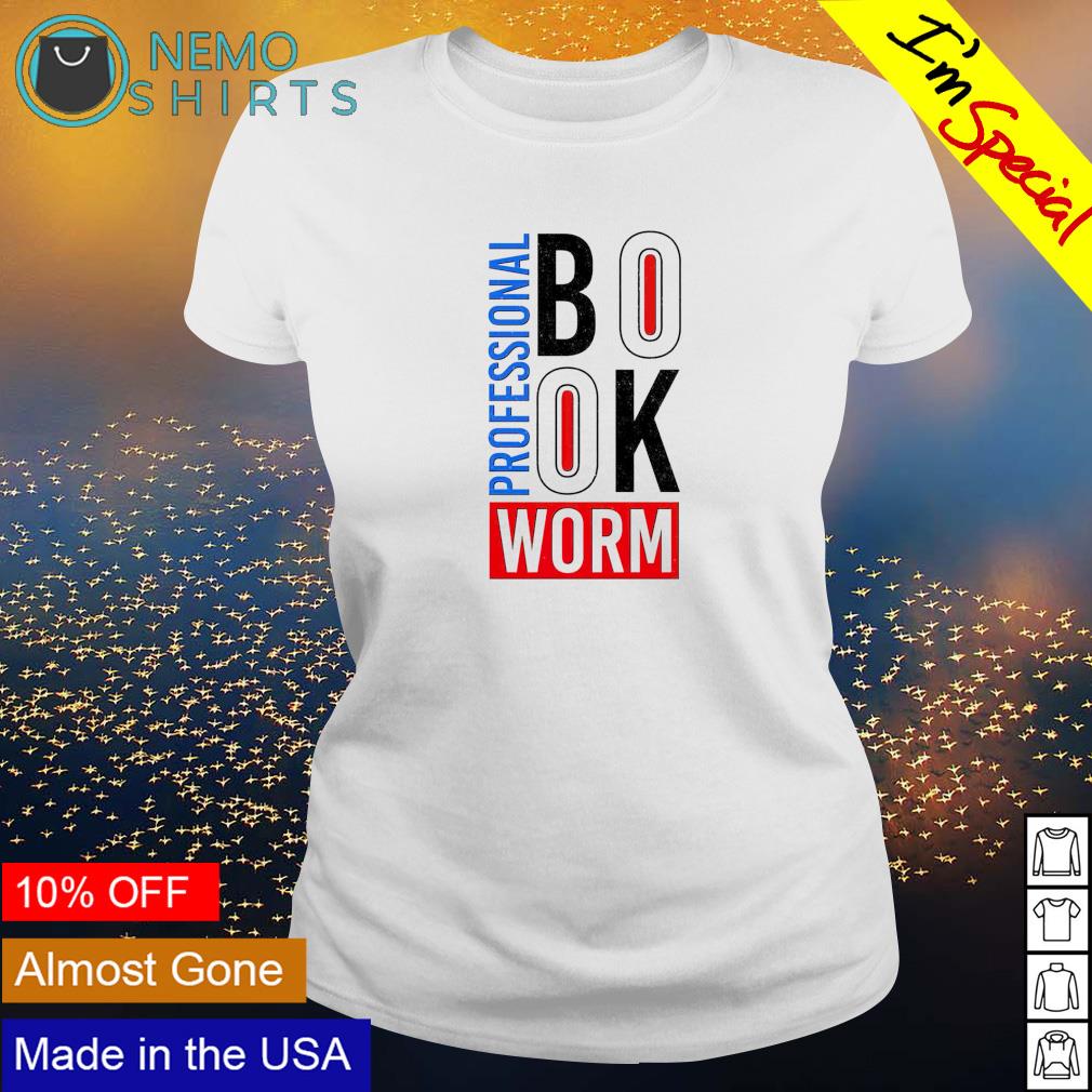 Professional book worm - Adult & Kids T-Shirts, Sweatshirts & Hoodies apparel design preview 3