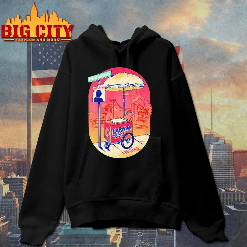 Inoha Papaya Man Marbach Missing - Adult & Kids T-Shirts, Sweatshirts & Hoodies apparel design preview 2