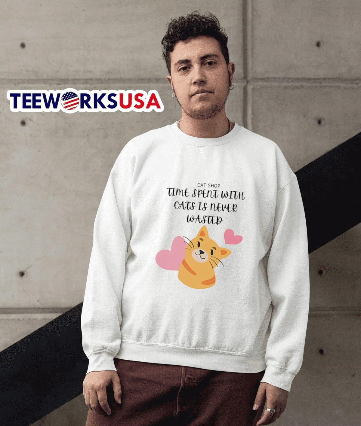 Time spent with cars is never waster - Adult & Kids T-Shirts, Sweatshirts & Hoodies apparel design preview 3