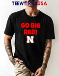 Go Big Red Nebraska Cornhuskers fan slogan - Adult & Kids T-Shirts, Sweatshirts & Hoodies apparel design preview 1