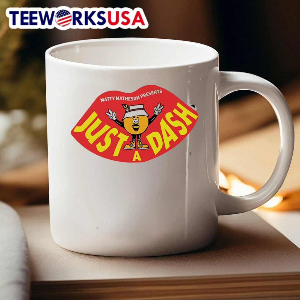 Matty Matheson Presents Just A Dash Character - Adult & Kids T-Shirts, Sweatshirts & Hoodies apparel design preview 4