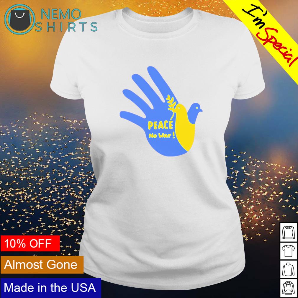 Peace no war Ukraine - Adult & Kids T-Shirts, Sweatshirts & Hoodies apparel design preview 3
