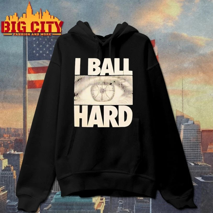 Jets Arron Glenn I Ball Hard - Adult & Kids T-Shirts, Sweatshirts & Hoodies apparel design preview 2