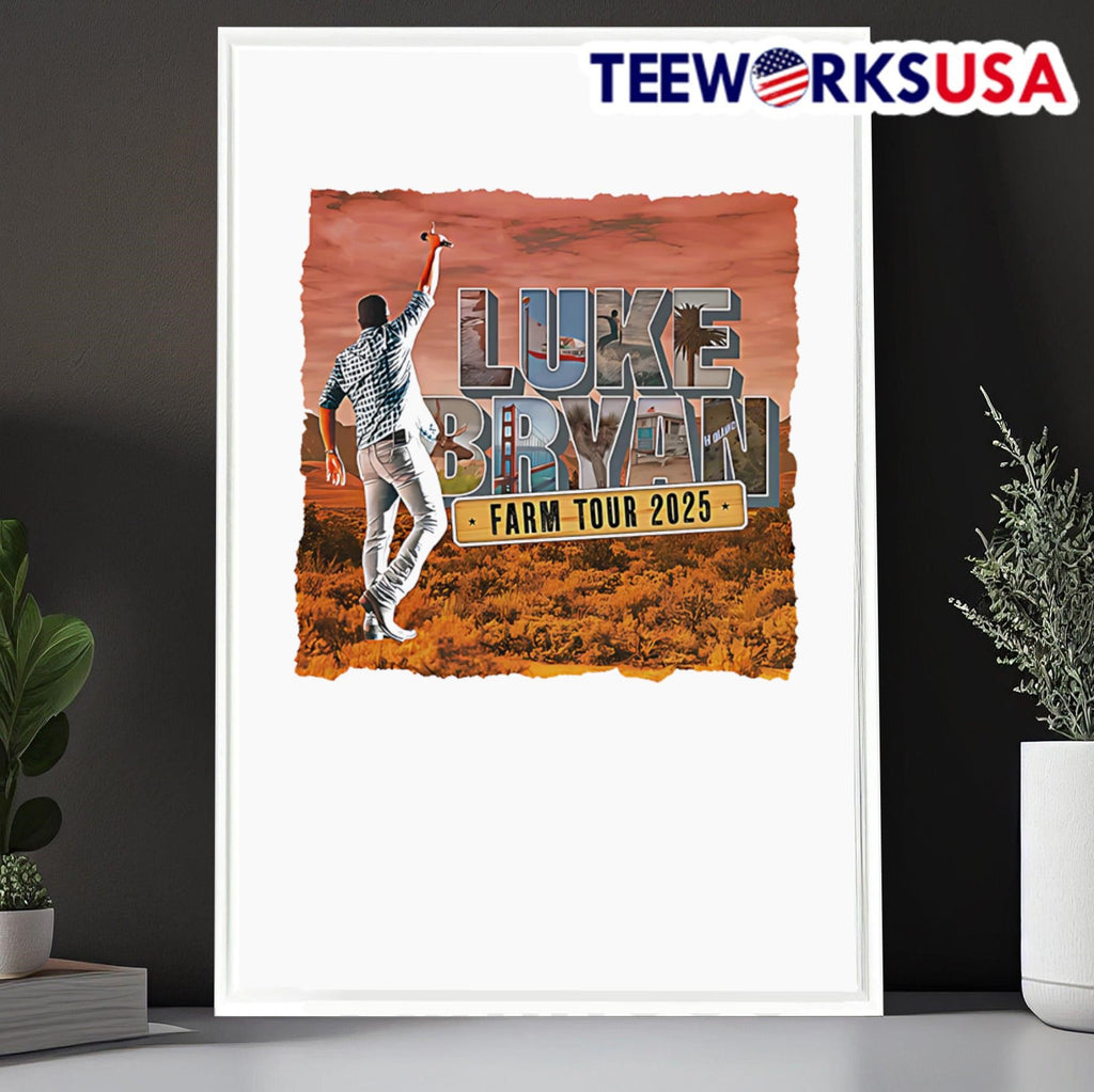 Luke Bryan 2025 Farm Tour - Adult & Kids T-Shirts, Sweatshirts & Hoodies apparel design preview 6