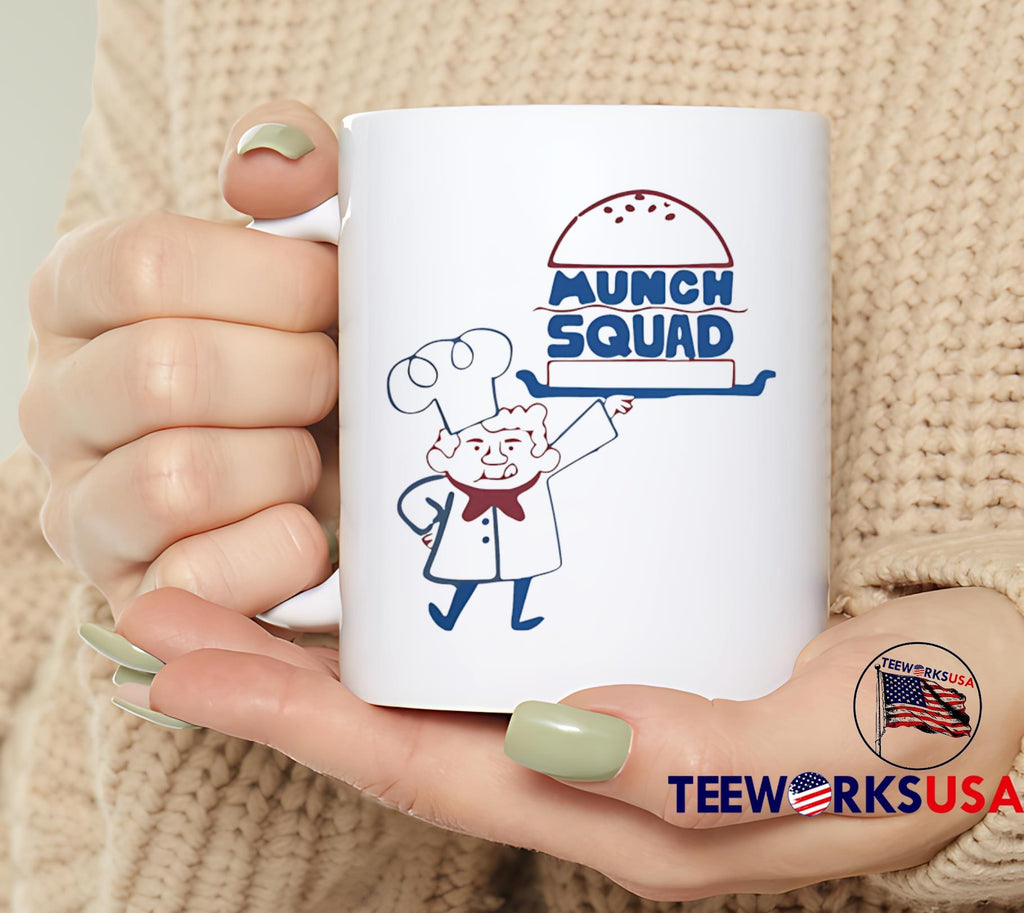 Munch Squad chef - Adult & Kids T-Shirts, Sweatshirts & Hoodies apparel design preview 6