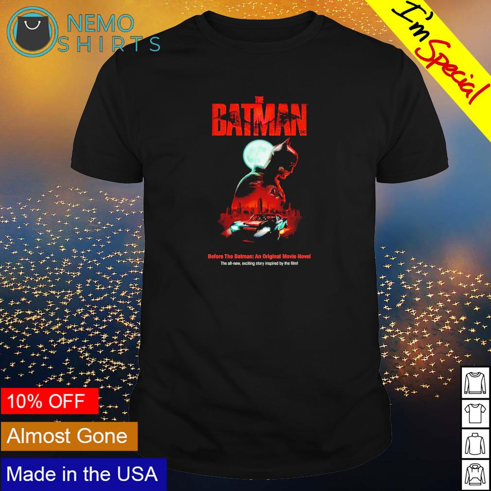 The Batman before an original movies novel - Adult & Kids T-Shirts, Sweatshirts & Hoodies apparel design preview 1