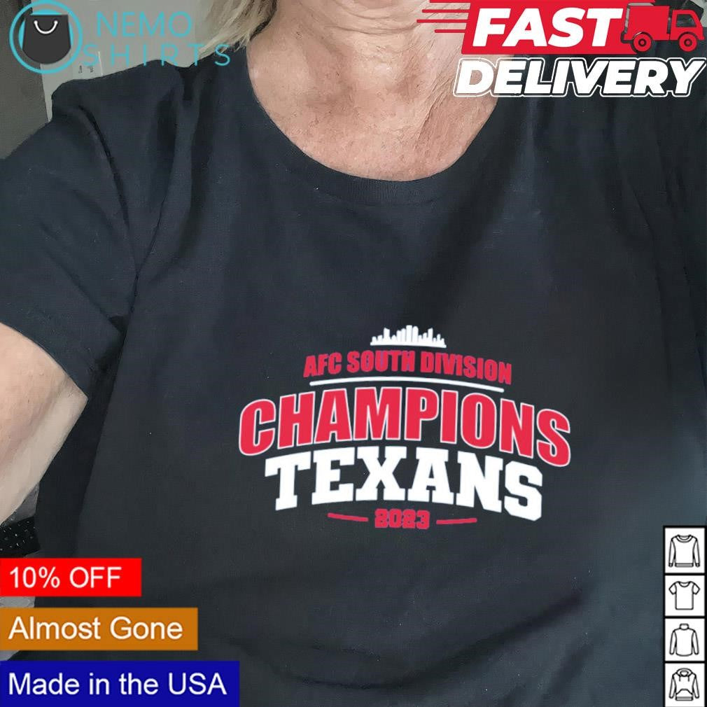 AFC South champions Houston Texans 2023 - Adult & Kids T-Shirts, Sweatshirts & Hoodies apparel design preview 2