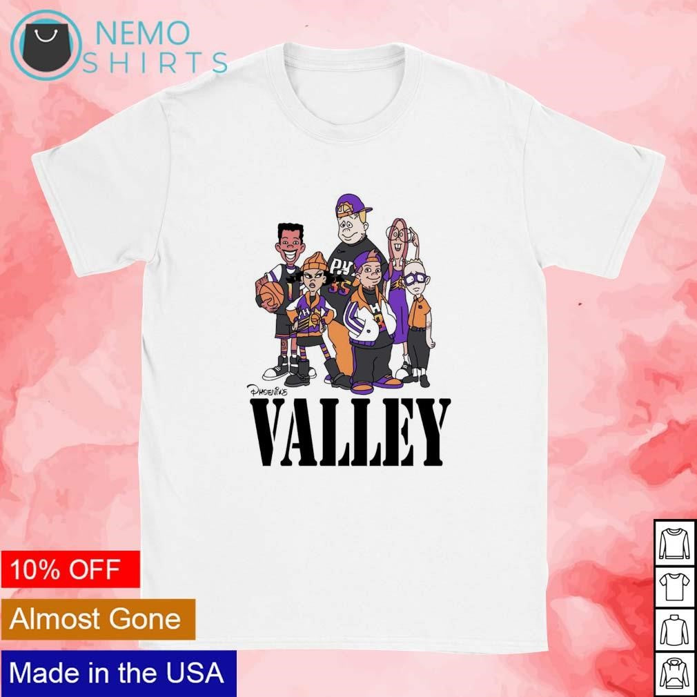 Cash me outside Phoenix Suns Valley cartoon - Adult & Kids T-Shirts, Sweatshirts & Hoodies apparel design preview 1