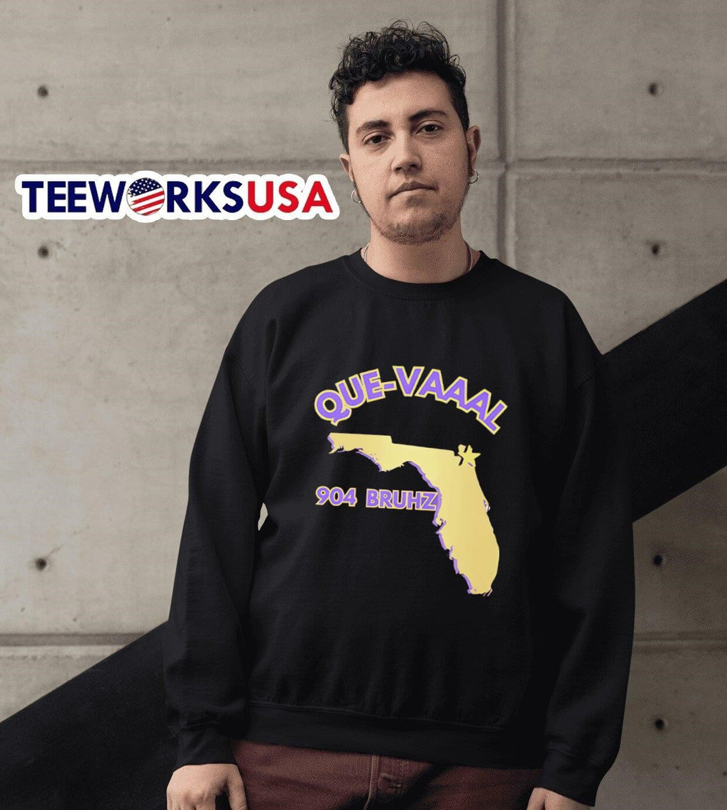 Florida State Map 904 Bruhz Que-Vaaal - Adult & Kids T-Shirts, Sweatshirts & Hoodies apparel design preview 6