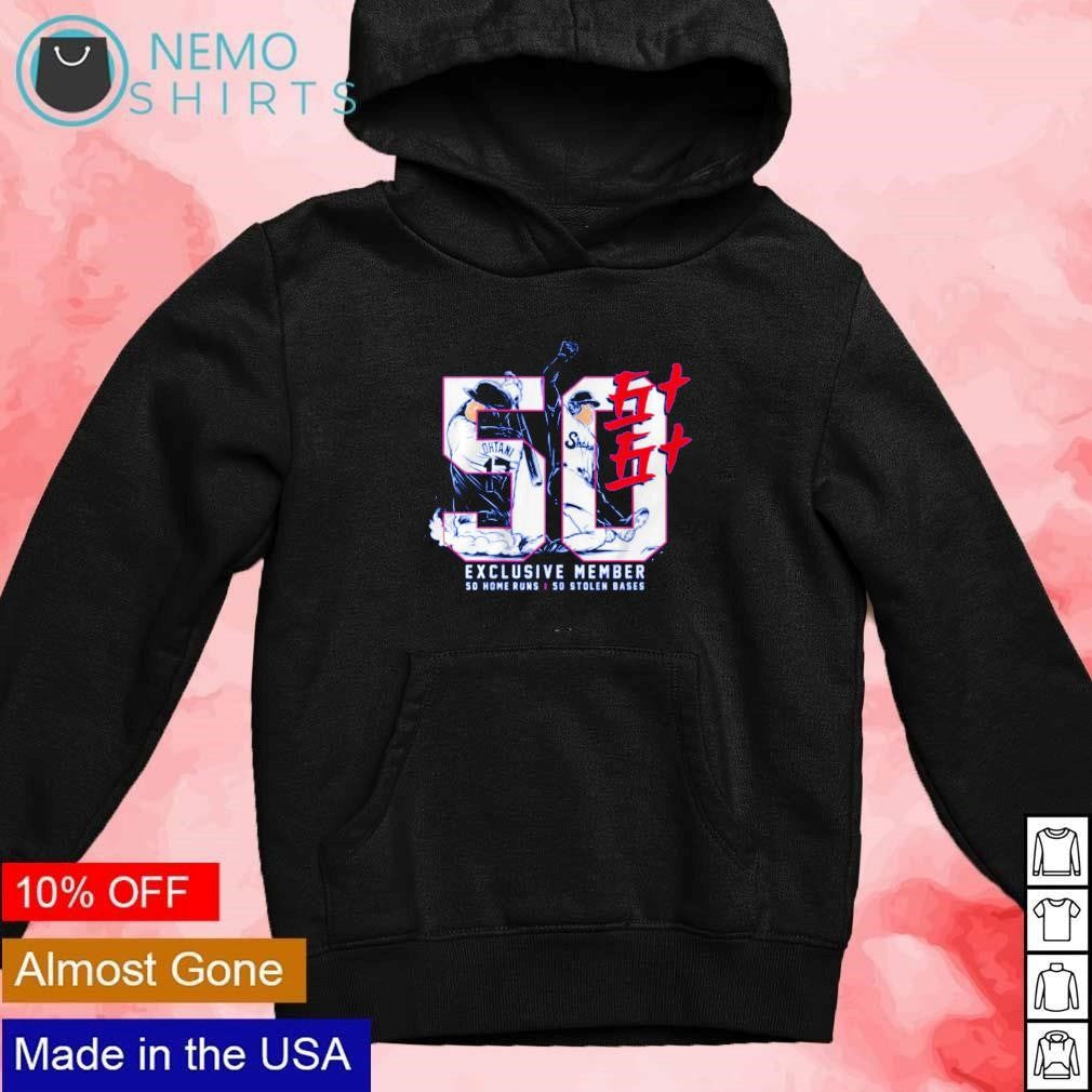 Shohei Ohtani 50 exclusive member LA Dodgers - Adult & Kids T-Shirts, Sweatshirts & Hoodies apparel design preview 2