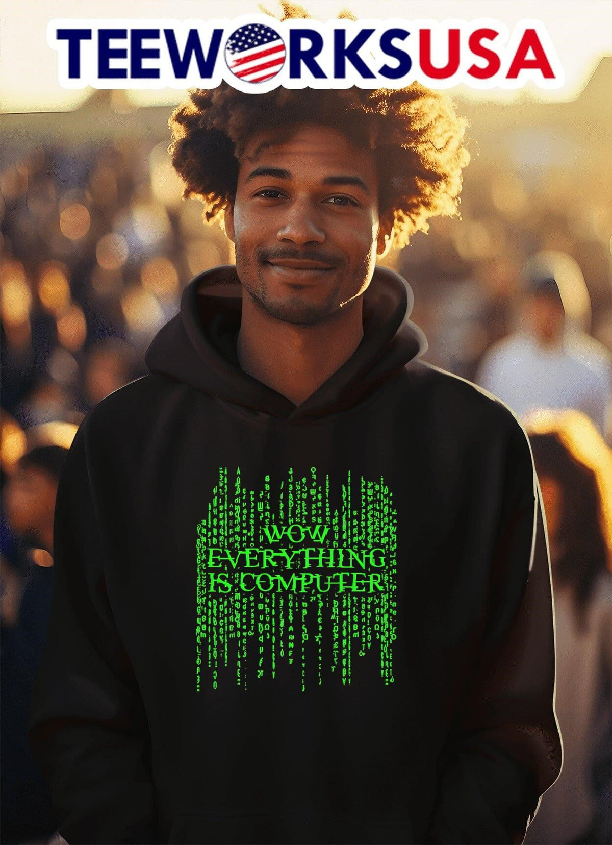 Wow Everything Is Computer 2025 - Adult & Kids T-Shirts, Sweatshirts & Hoodies apparel design preview 2