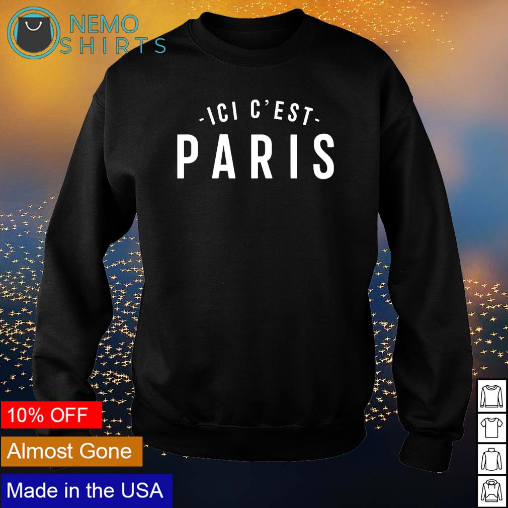 Ici c'est Paris Lionel Messi - Adult & Kids T-Shirts, Sweatshirts & Hoodies apparel design preview 4