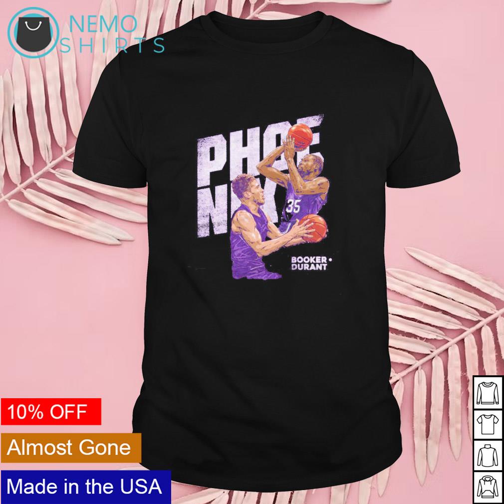 Devin Booker and Kevin Durant Phoenix Suns duo - Adult & Kids T-Shirts, Sweatshirts & Hoodies apparel design preview 1