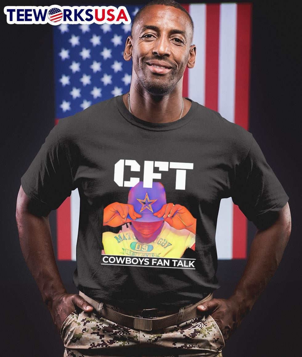 CFT Cowboys fan talk - Adult & Kids T-Shirts, Sweatshirts & Hoodies apparel design preview 1