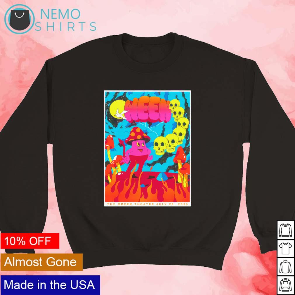 Ween the Greek theatre - Adult & Kids T-Shirts, Sweatshirts & Hoodies apparel design preview 3