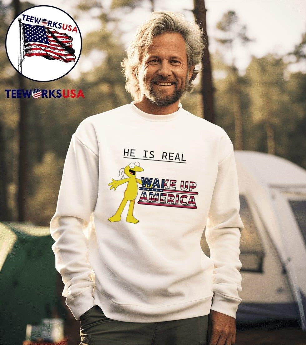 Graggle Gregory he is real wake up America - Adult & Kids T-Shirts, Sweatshirts & Hoodies apparel design preview 3