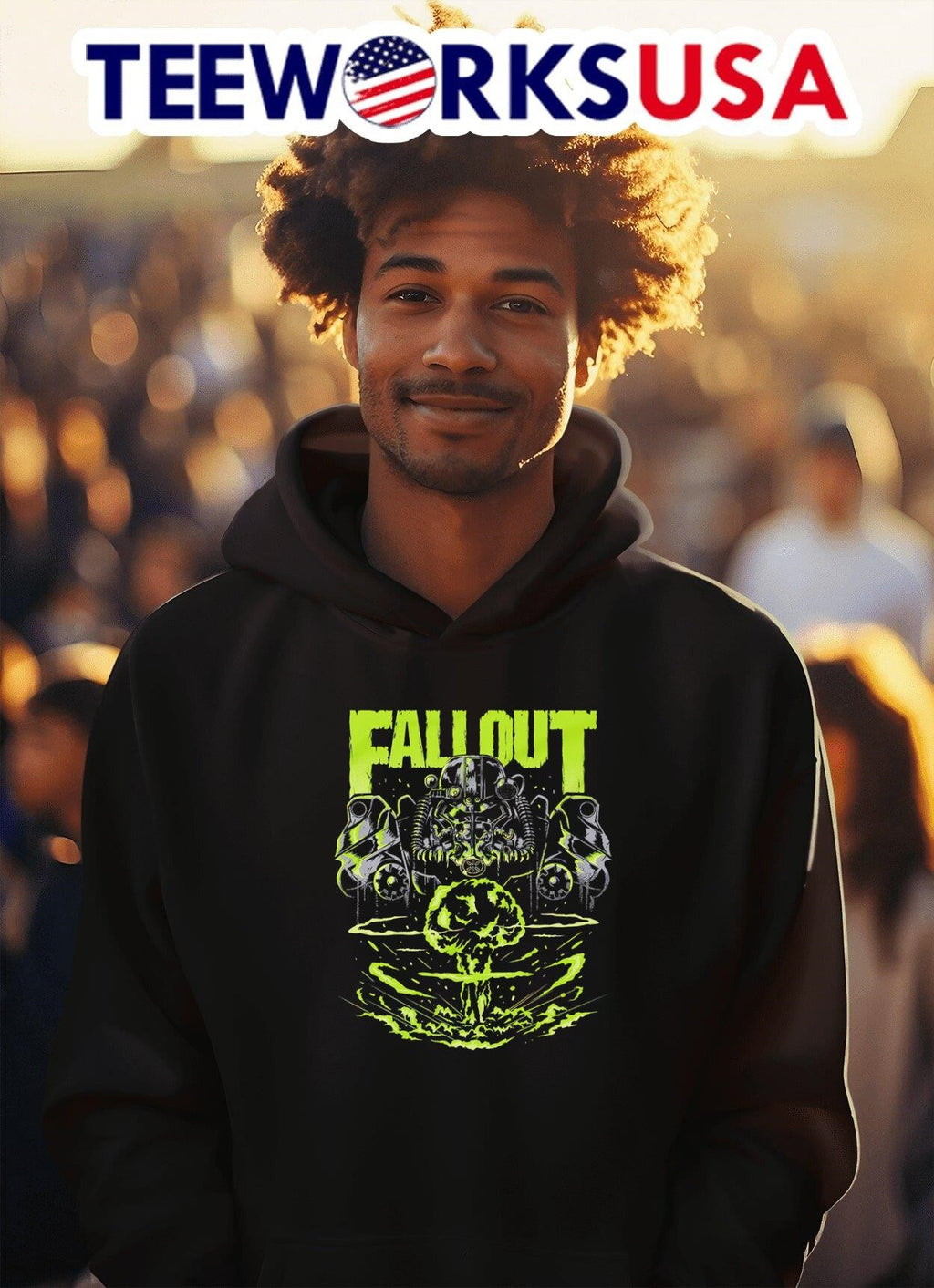 Apocalyptic Fallout - Adult & Kids T-Shirts, Sweatshirts & Hoodies apparel design preview 2