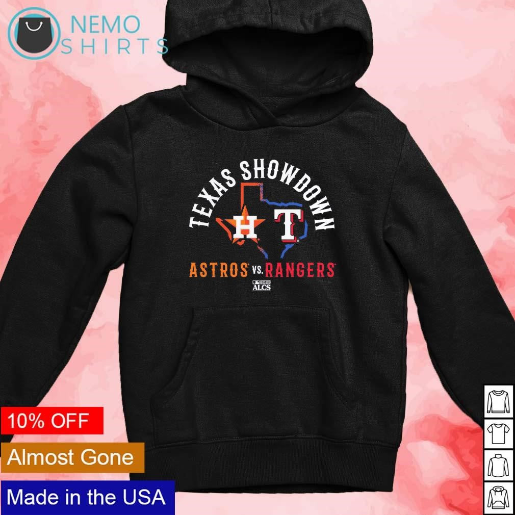 Texas showdown Houston Astros vs Rangers 2023 ALCS - Adult & Kids T-Shirts, Sweatshirts & Hoodies apparel design preview 2